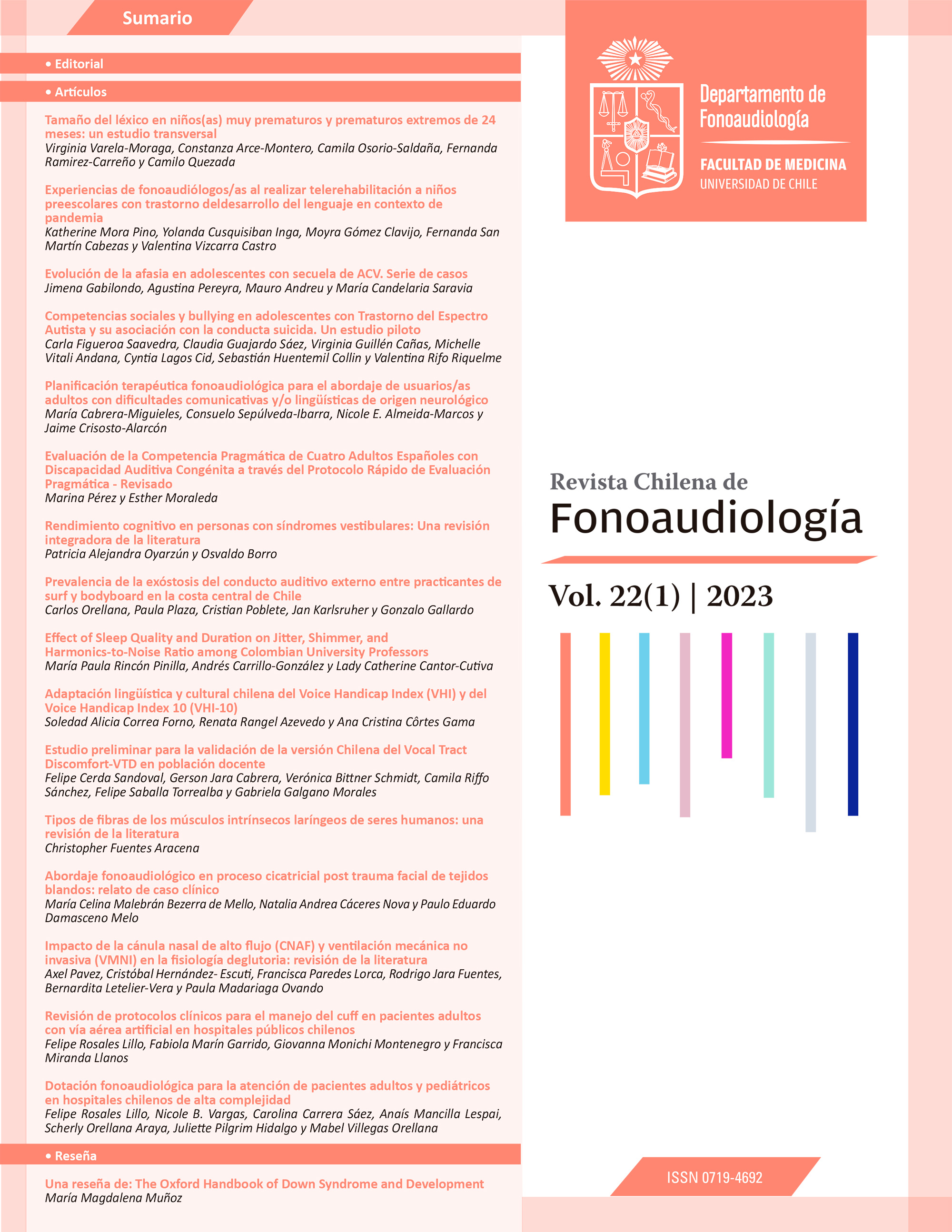 Revista Chilena de Fonoaudiología